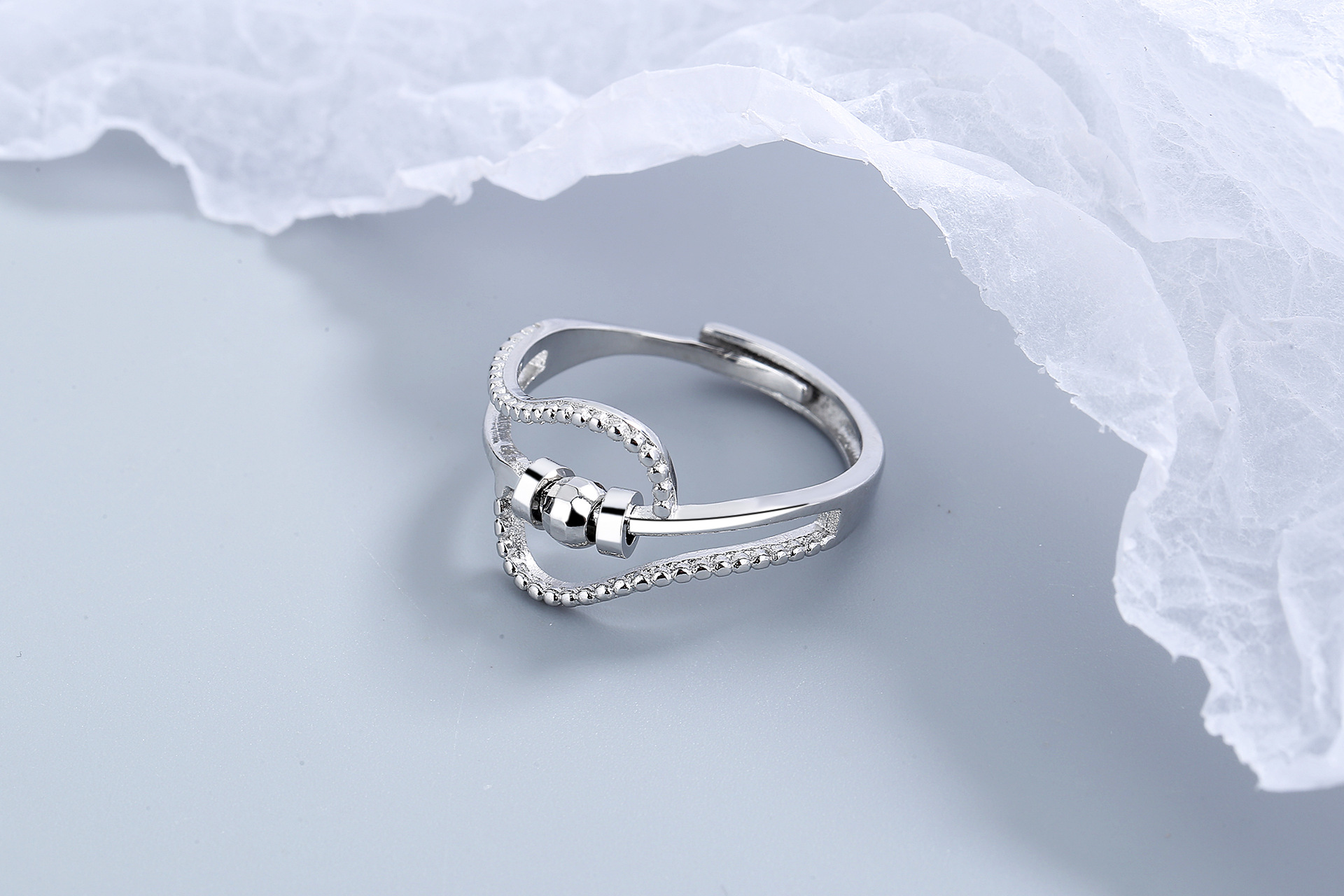 Fashion Geometric Copper Rings 1 Piece