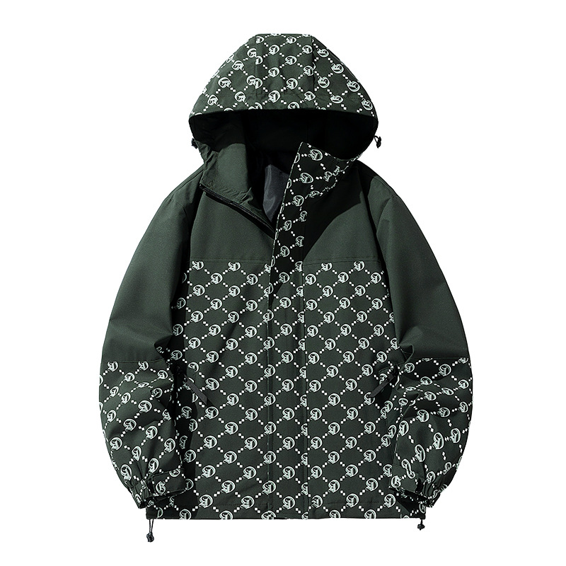 Heren jas met capuchon stormtrooper winddicht waterdicht_voghion.com