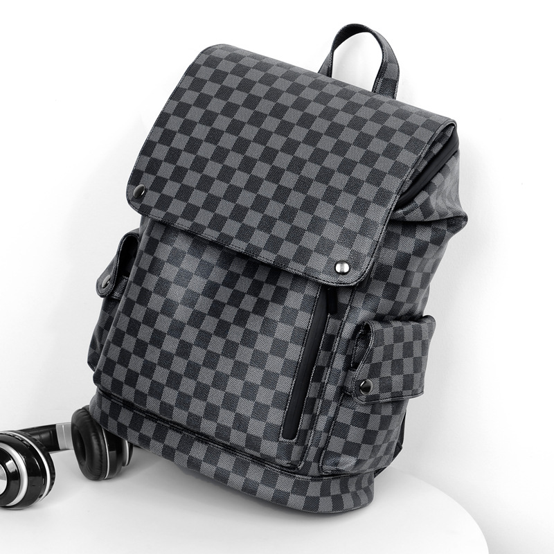 Mochila Bolso para computadora de gran capacidad de ocio de negocios para hombres Mochila de marca de moda multifuncional Bolsa de viaje Mochila escolar Moda europea y americana