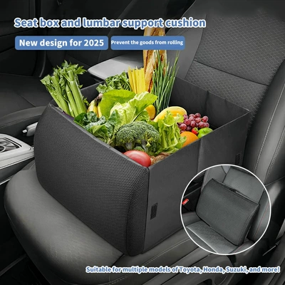 Erheyi – Car storage bag/box Seat Organizer Lumbar