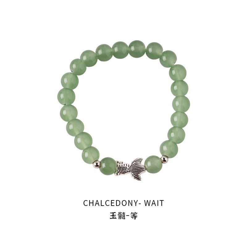 晗珞~海蓝宝锆石串珠手链夏日小清新水晶手串气质轻奢高级感手饰|undefined