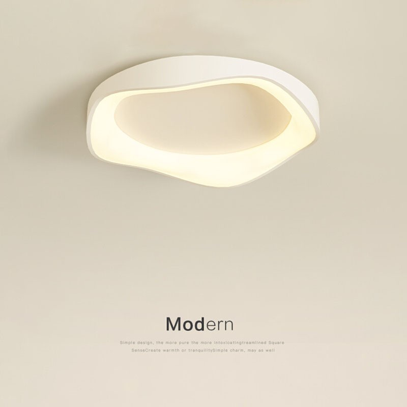 北歐主臥室led吸頂燈現代簡約大氣極簡網紅書房間燈中山燈具燈飾