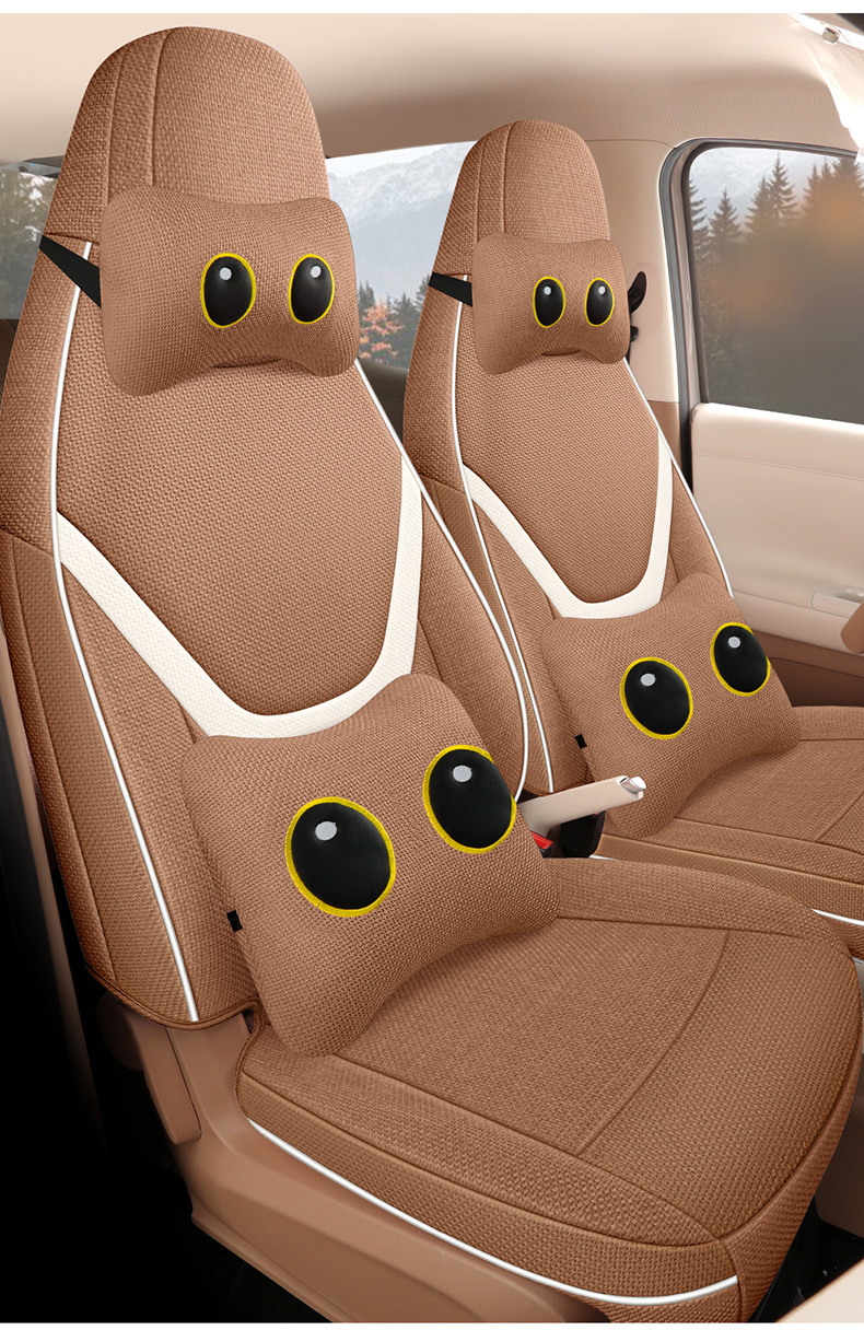 2026 new model custom fabric car seat covers for Wuling's fifth-generation MINI, full coverage specialized seat covers