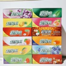 【整箱20盒】超级心脆皮口香糖果怀旧8090后小零食果酱夹心泡泡糖
