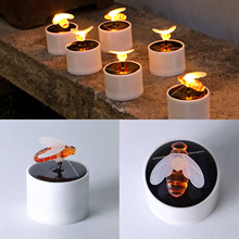 �����۷��̫�������l��С��Ϟ����[��Ϟ�T��Solar Led Candle