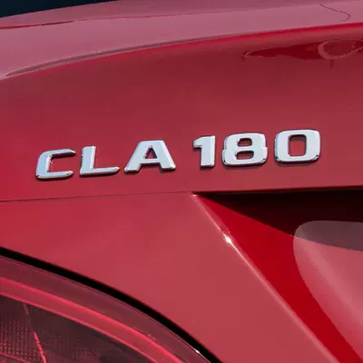 Car logo, CLA200 rear emblem, CLA45 emblem
