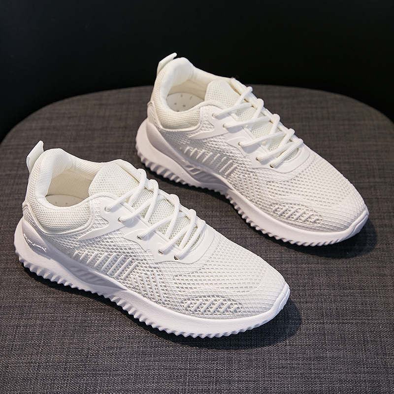 Scarpe da lavoro da donna Scarpe da ginnastica Scarpe da tennis Scarpe da ginnastica Calzature traspiranti antiscivolo in tessuto sintetico_voghion.com