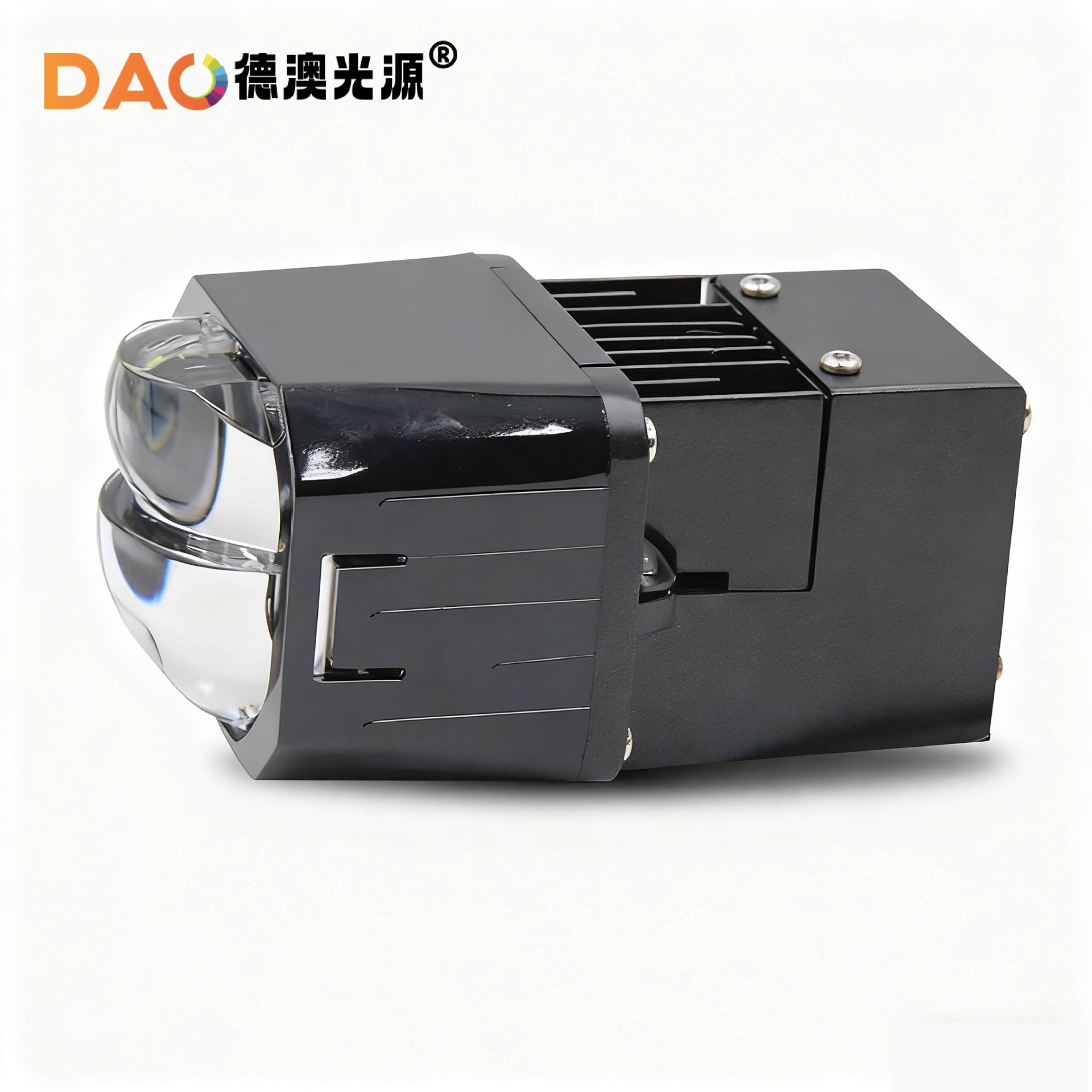 Nuevo módulo de matriz de luz cercana y lejana de un solo disparo directo M3 de lente de coche, cañón de luz lejana LED, módulo universal súper brillante y versátil