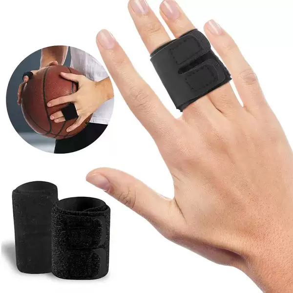 Sports Finger Guard Support Strap Fixed Pressure Winding Finger Cover Basketball Volleyball Finger Joint Protective Cover