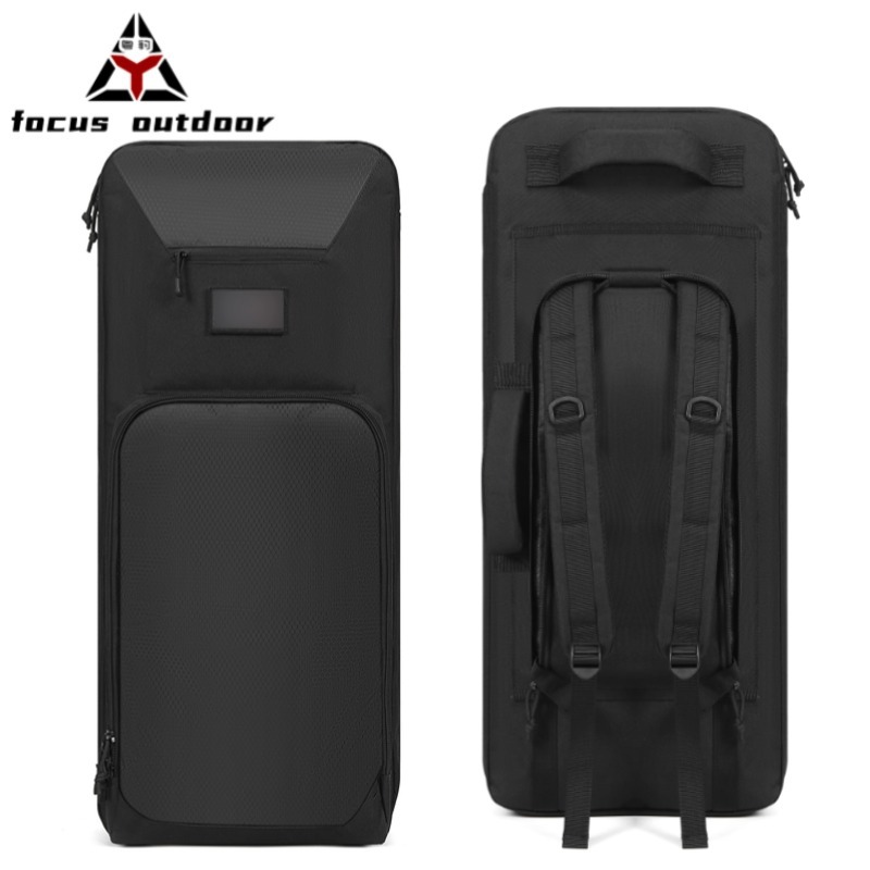 Amazon venta caliente deportes al aire libre ventilador militar bolsa de pesca camuflaje multifuncional bolsa de pistola táctica equipo CS mochila táctica