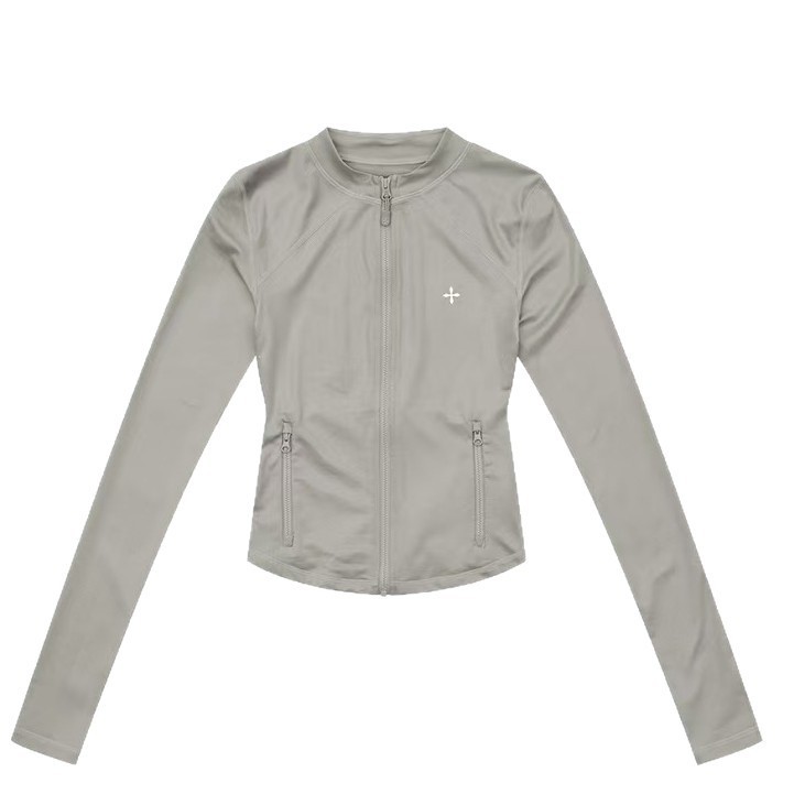 SK Future Mind Shaping Jacket ハイエンド スリム フィットネス ストレッチ スタンドカラー スポーツ ジャケット|undefined