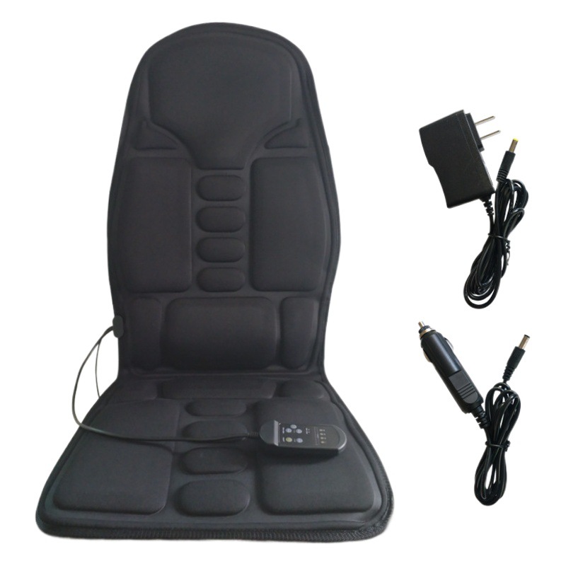 Cojín de masaje de automóvil doméstico multifuncional cuello lumbar asiento de vibración cojín de masaje de automóvil eléctrico de cuerpo completo