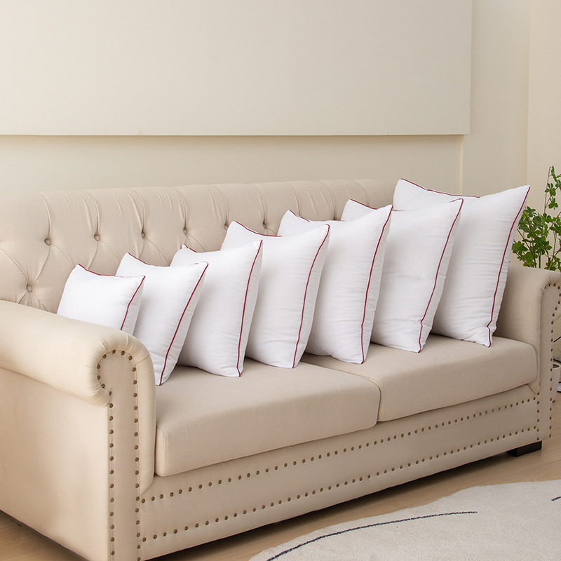 Kissenkern aus Federsamt, Sofakissenbezug 45 50 60 großer Rücken-Taillenkern, Kompression tritt nicht aus_voghion.com