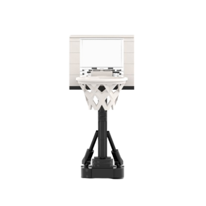 Basketball Hoop Building Blocks Creative Assembly Toy Model_voghion.com