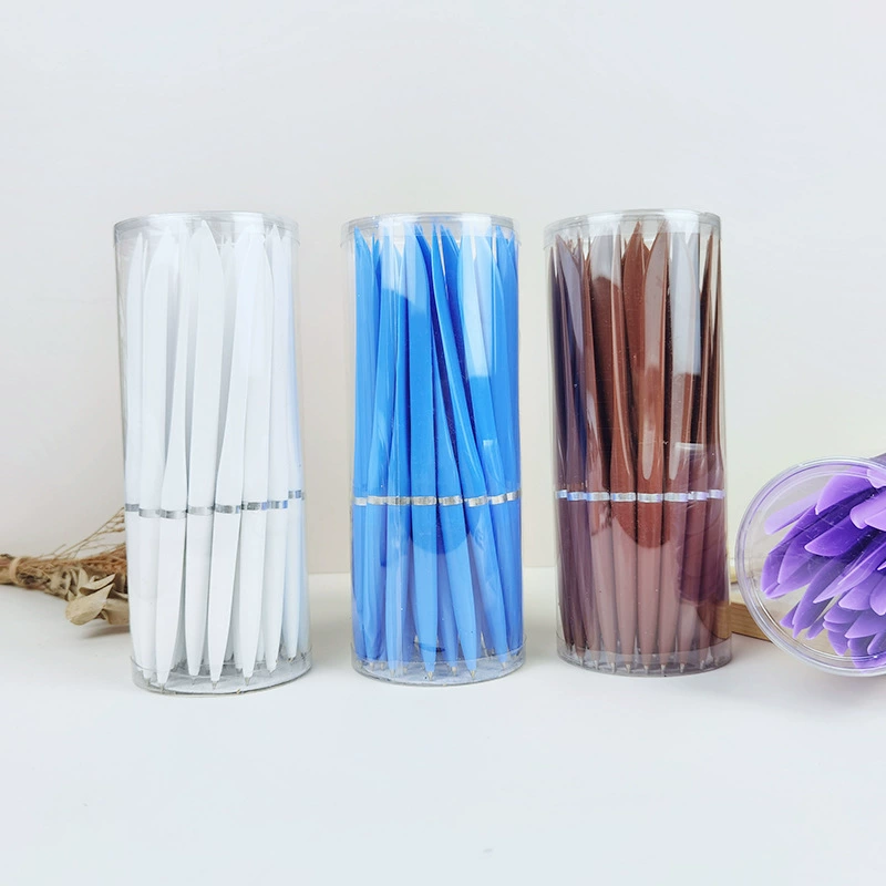Blue ballpoint pen for office, knife, 0.7mm, wholesale