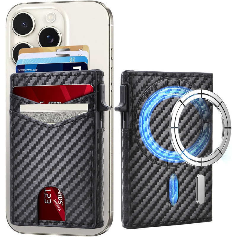Apple Magsafe Mobile Phone Magnetic Card Holder Credit Card Holder Rfid Multi-Function Wallet Anti-Theft Card Holder Apple Magsafe Mobile Phone Magnetic Card Holder Credit Card Holder Rfid Multi-Function Wallet Anti-Theft Card Holder