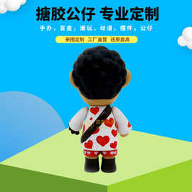 卡通狐狸公仔搪胶模型 PVC玩具手办摆件 搪胶玩偶摆件工厂现模