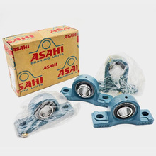 ASAHI轴承外球面轴承CUCP210CE杆端关节轴承机械设备带座轴承