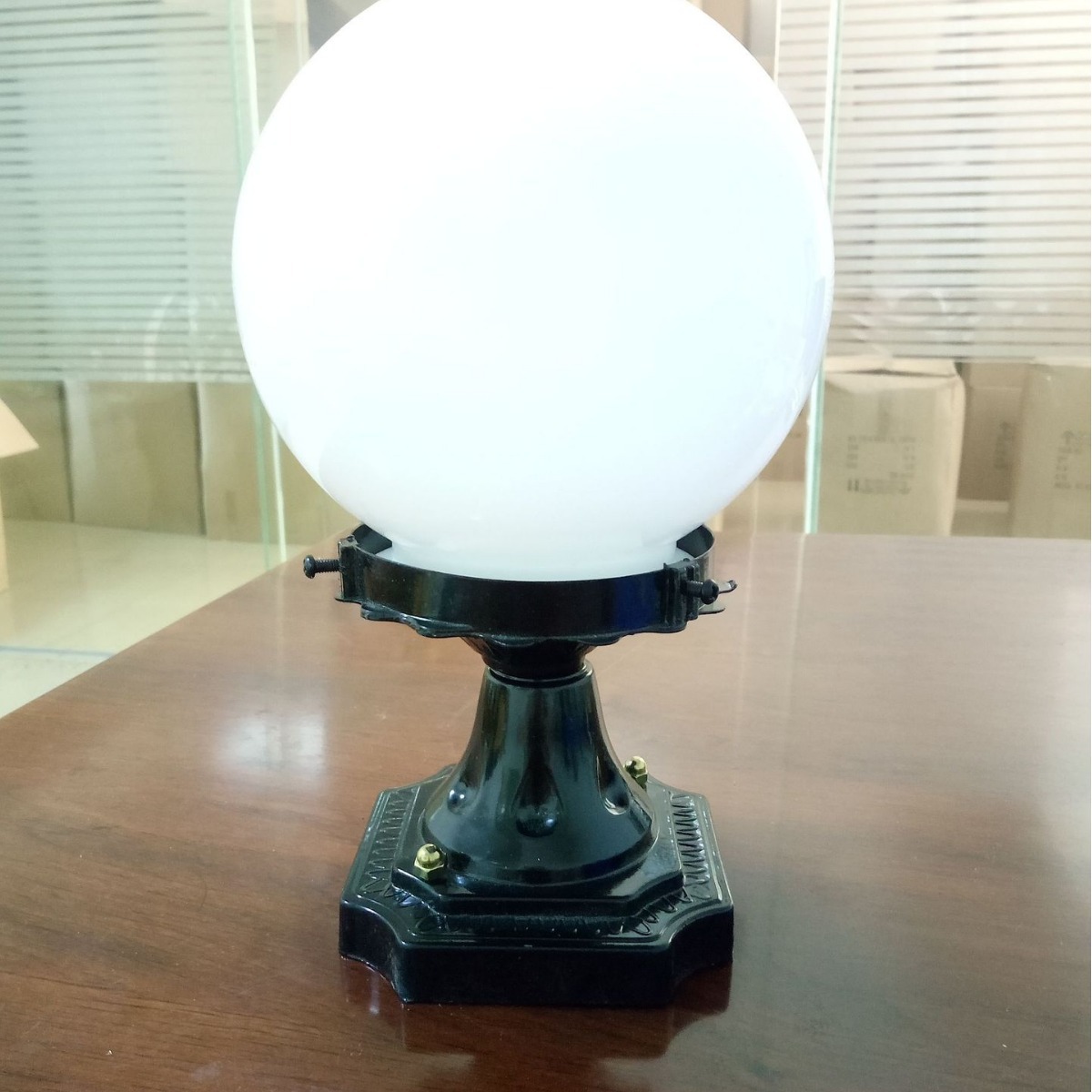 150MM 직경 아크릴 정원 램프 볼 전등 그늘 야외 오명 볼 램프