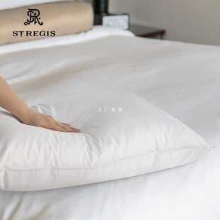 ✅ Reggiewu Hotel down Pillow Core White Goose down Goose Feather Pillow Low Pillow High Pillow Single
