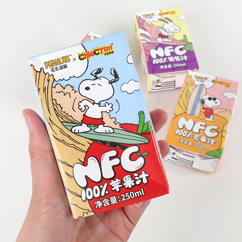 ジョクティムスヌーピーNFCジュース飲料250mlマンゴーブドウリンゴ水蜜桃汁飲料野菜ジュース|undefined