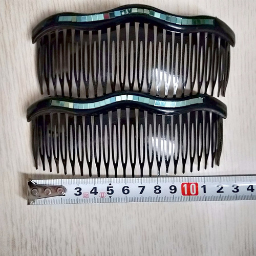 Sequin comb, glitter comb, wavy jewelry, bangs comb, hair accessories, toothed hair hoop, hairpin for middle-aged and elderly people