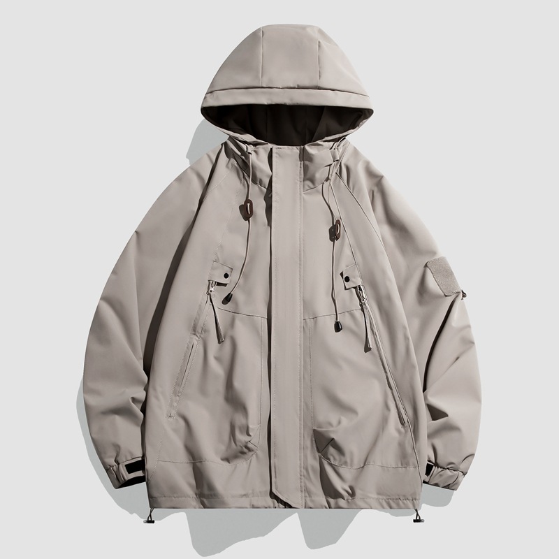 Nuove giacche da assalto da uomo e da donna American Workwear per escursioni all'aperto primaverili e autunnali, resistenti alle intemperie_voghion.com