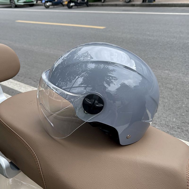 3C Certified Electric Vehicle Helmet, Motorcycle Safety Helmet, Half Helmet, Universal for All Seasons, Sun Protection Half Helmet for Men and Women, Hot Selling Wholesale