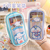 Japanese capacious multilayer cute pencil case for elementary school students, 2022 collection
