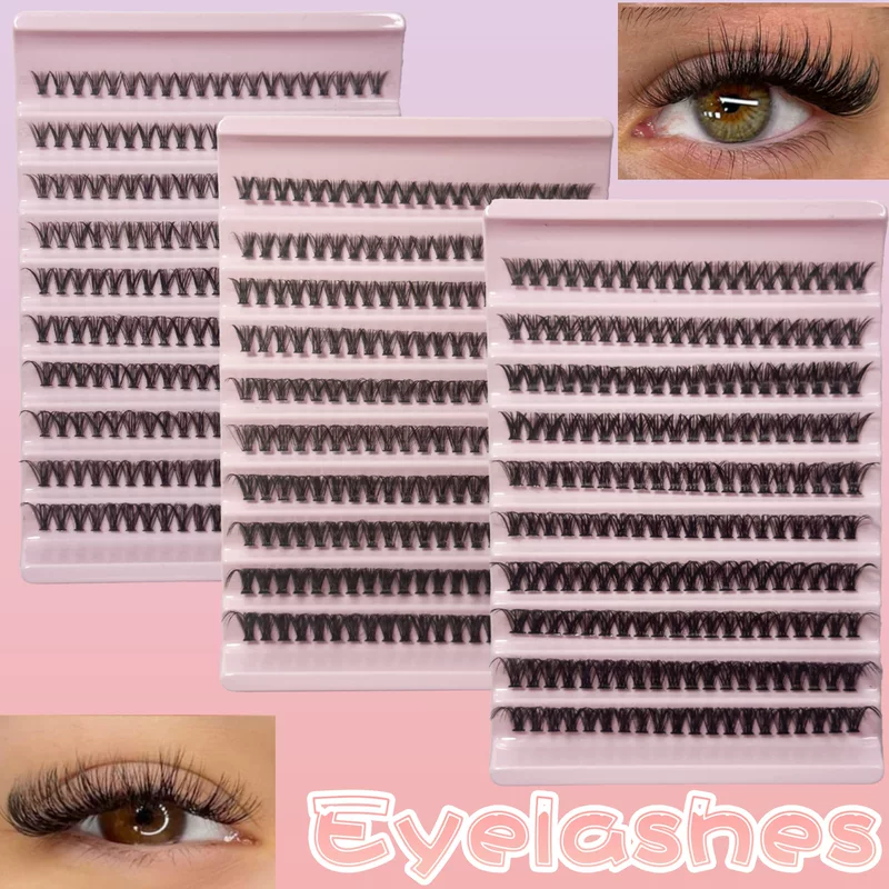 Накладные ресницы с завитком (Curling false eyelashes) для ресниц, отдельные пучки ресниц, 16 мм, стиль