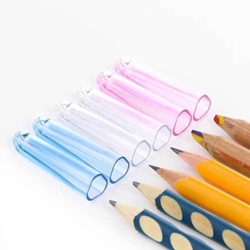 Rough triangular pencil cap, 6700 Chinese pencil sleeve, Spenso, thickened hole pen tip protector, large triangular