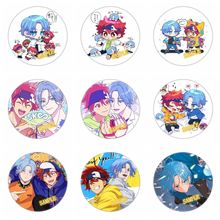 SK8无限滑板徽章  池河兰加周边 二次元马口铁吧唧批发 板39-76