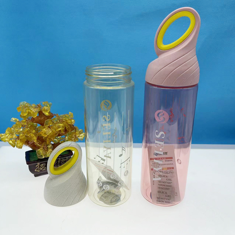 Seliya nueva taza de plástico taza de espacio de gran capacidad taza de plástico deportes hervidor botella al aire libre taza práctica