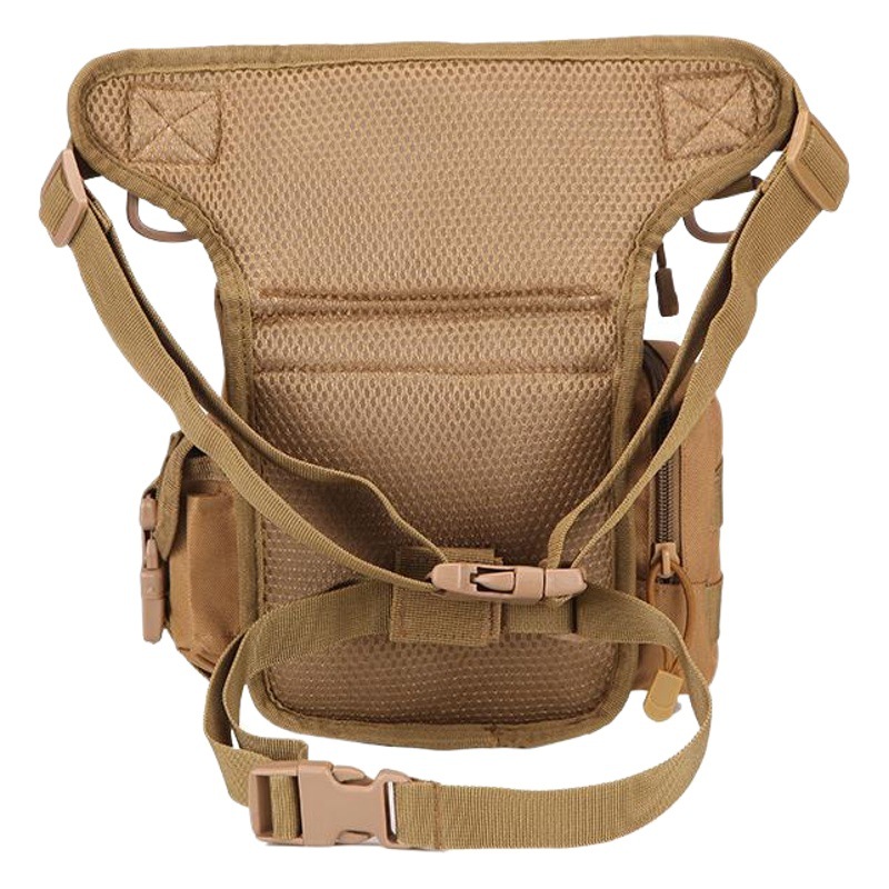 Cross-Border Tactical Leg Bag for Men, Multifunctional Leg Pouch for Outdoor Activities, Special Forces, Cycling, Motorcycle Leg Bag, Sports Waist Bag