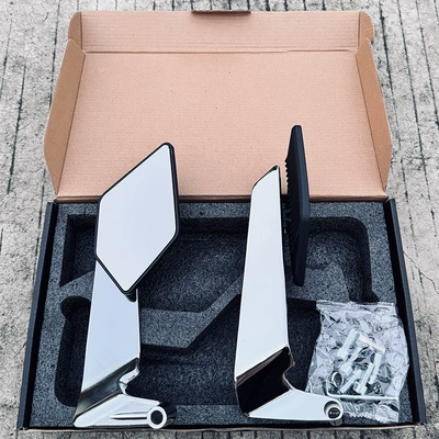Other Electric Vehicle Accessories Series F90 Electric Vehicle - new-fixed-wing-electroplatingwhite-glass-pair