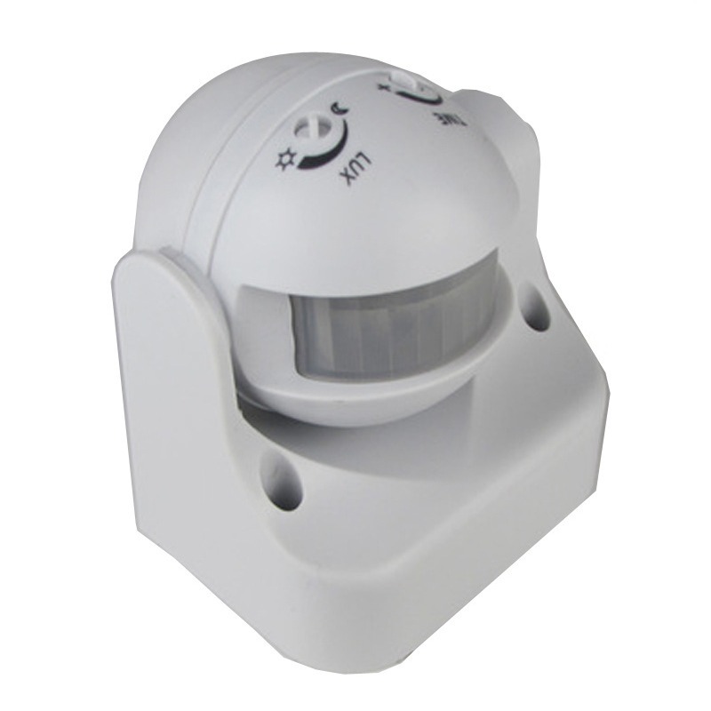 户外防水防尘红外线人体感应开关110-240V人体红外线感应器