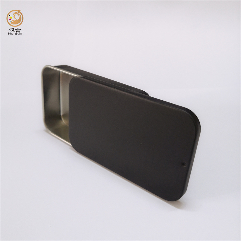 沉香片推拉铁盒 一字夹收纳推拉铁盒 迷你夹包装铁盒 饰品小铁盒