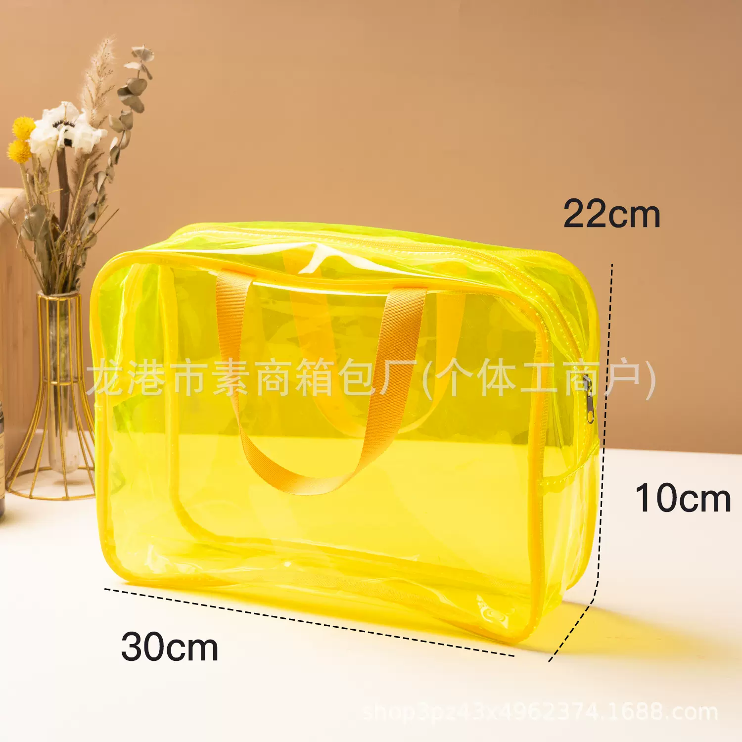 透明pvc化妆包便携洗漱包旅行收纳整理袋化妆品收纳包批发