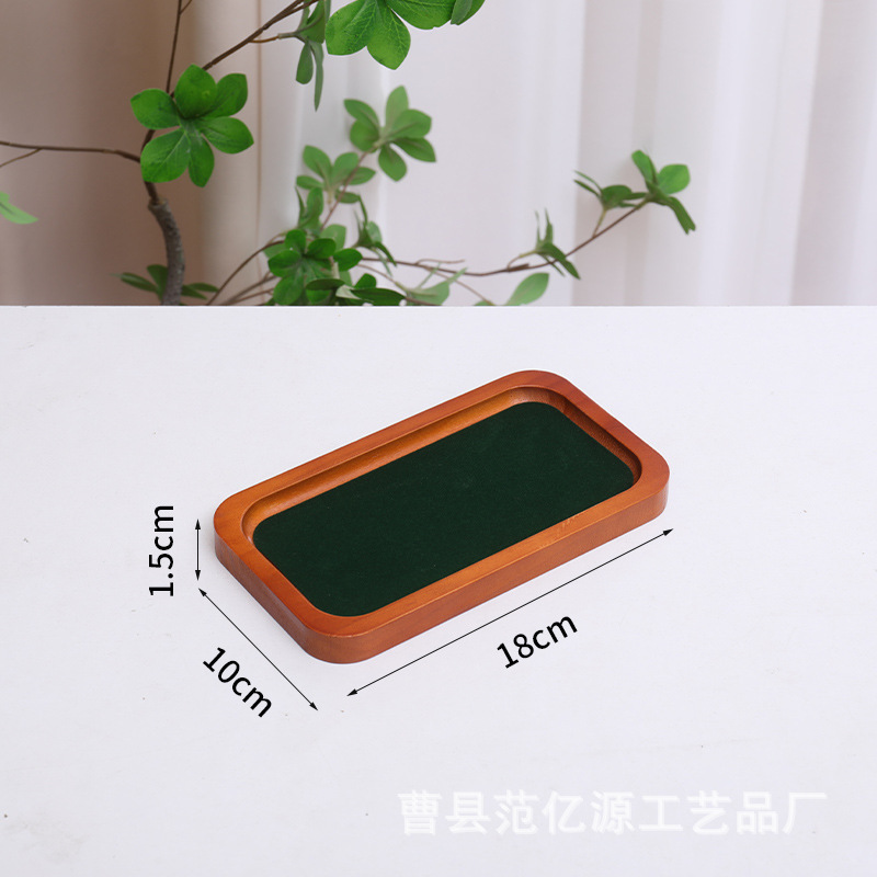 ジュエリートレイ、ビーズジュエリー、木製リングトレイ、ネックレスブレスレット収納ディスプレイ、ブレスレットディスプレイトレイ|undefined