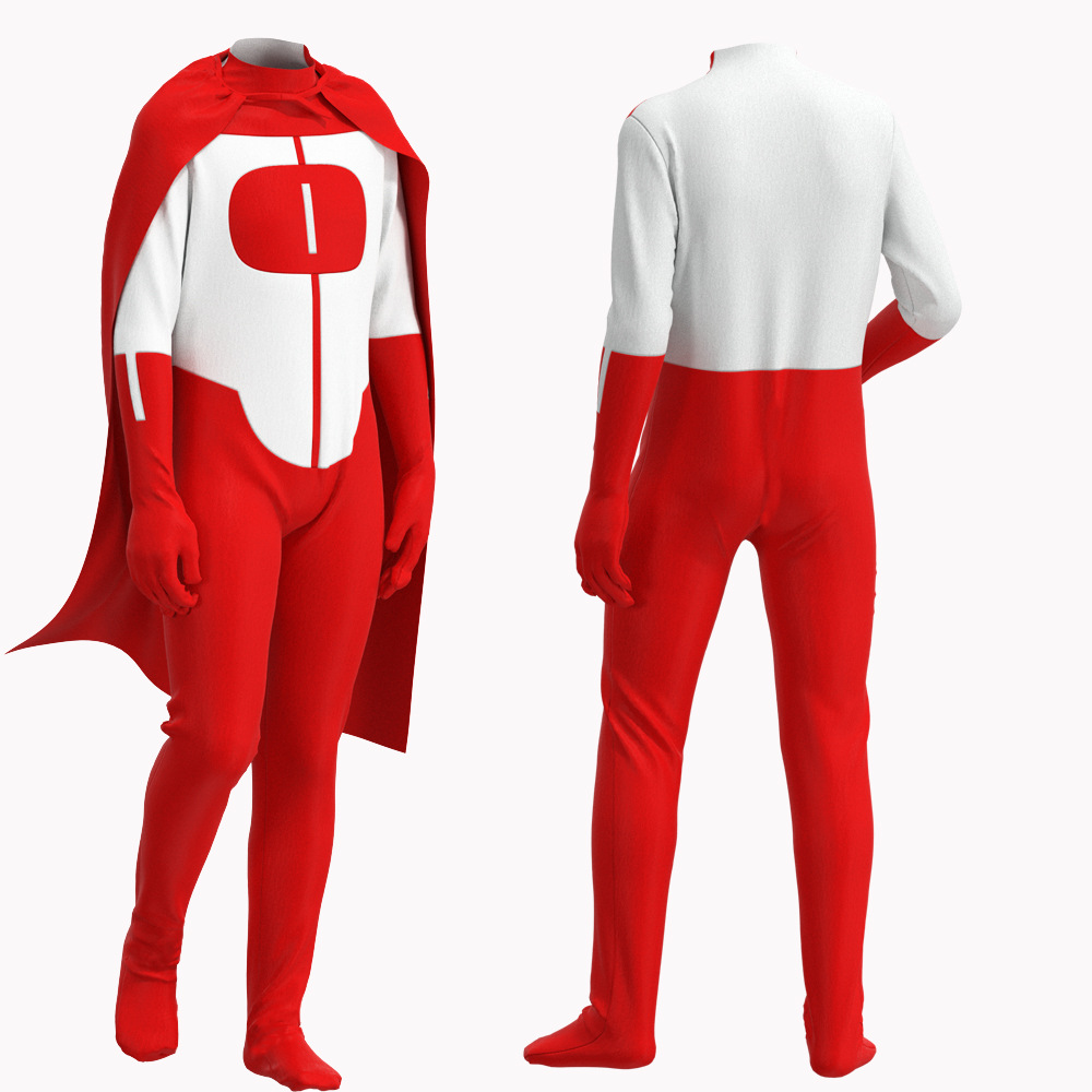 Invincible Cosplay Felpa Con Cappuccio – Mark Grayson, Omni Man, Atom Eve – Unisex, Taglie S-5XL, Poliestere