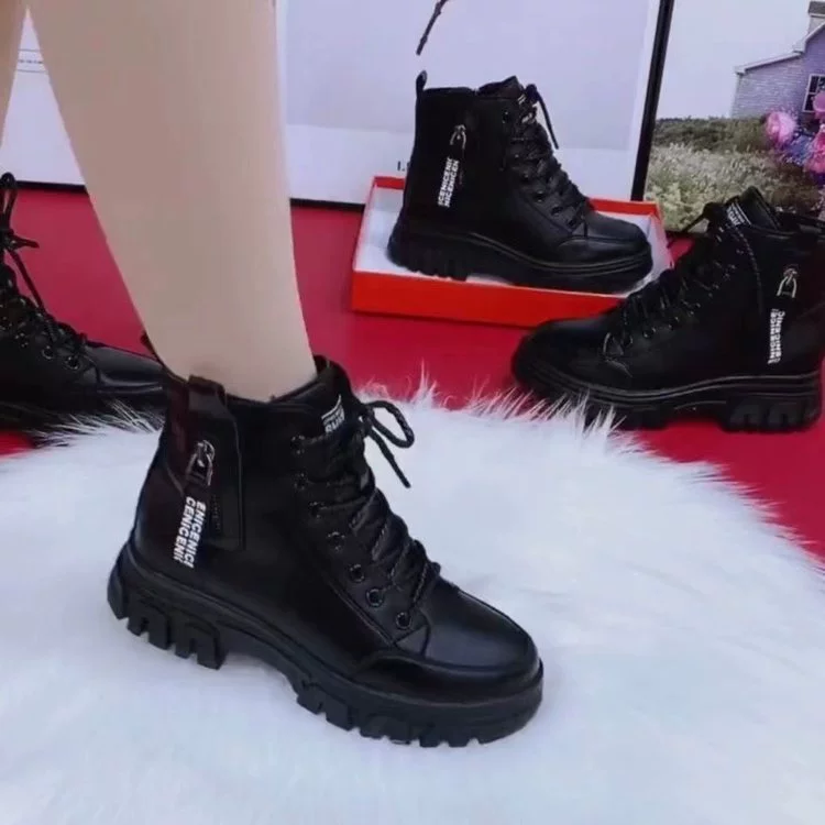 Martens, non-slip keep warm low boots, shoes