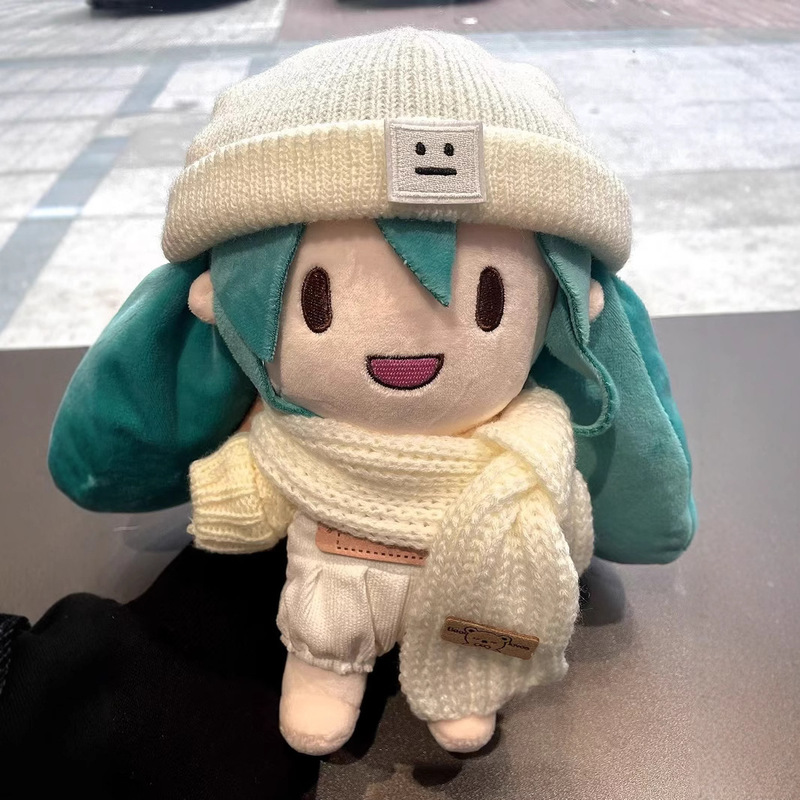 20 センチメートル初音ふふかわいい綿人形楽章未来ベビー服二次元人形着替え可能な誕生日ギフト|undefined