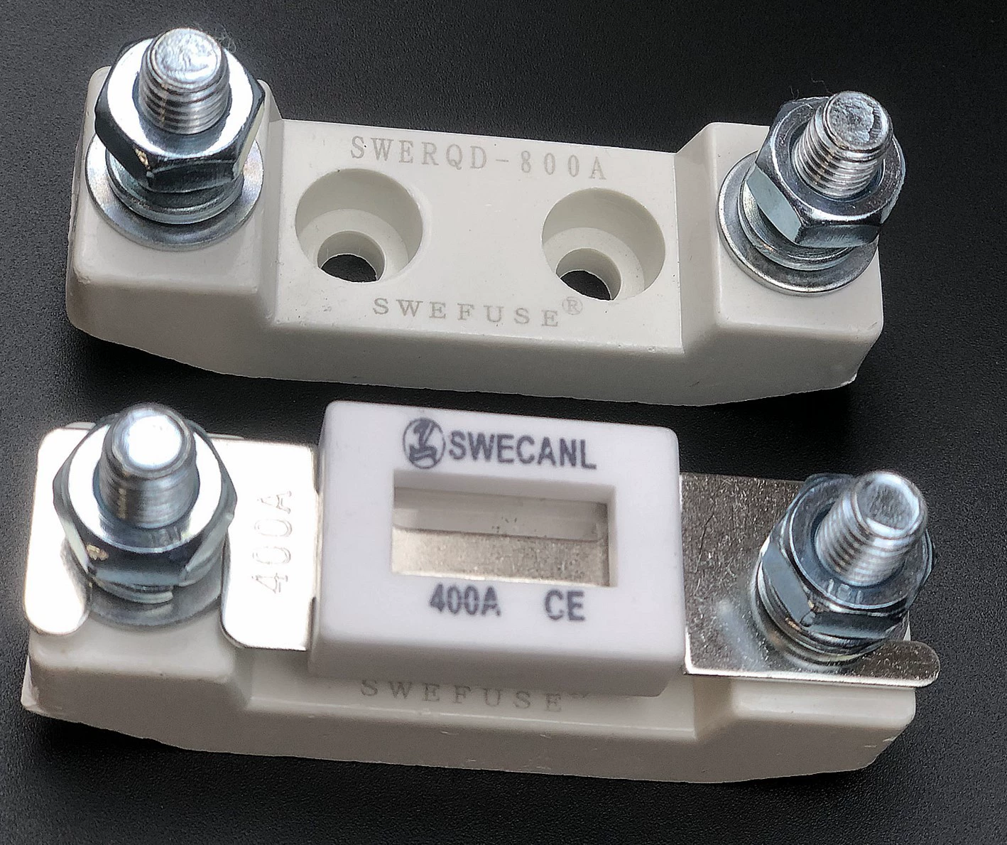 35A50A63A полоса вилочного погрузчика Специальный автомобильный керамический базовый предохранитель rqd-1 220V 800a