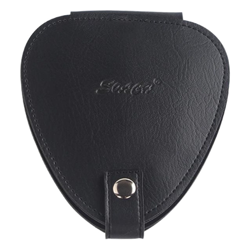 En stock guitarra Pick personalizada creativa ukelele metralla Venta caliente de cuero 22-piece Pick paquete al por mayor