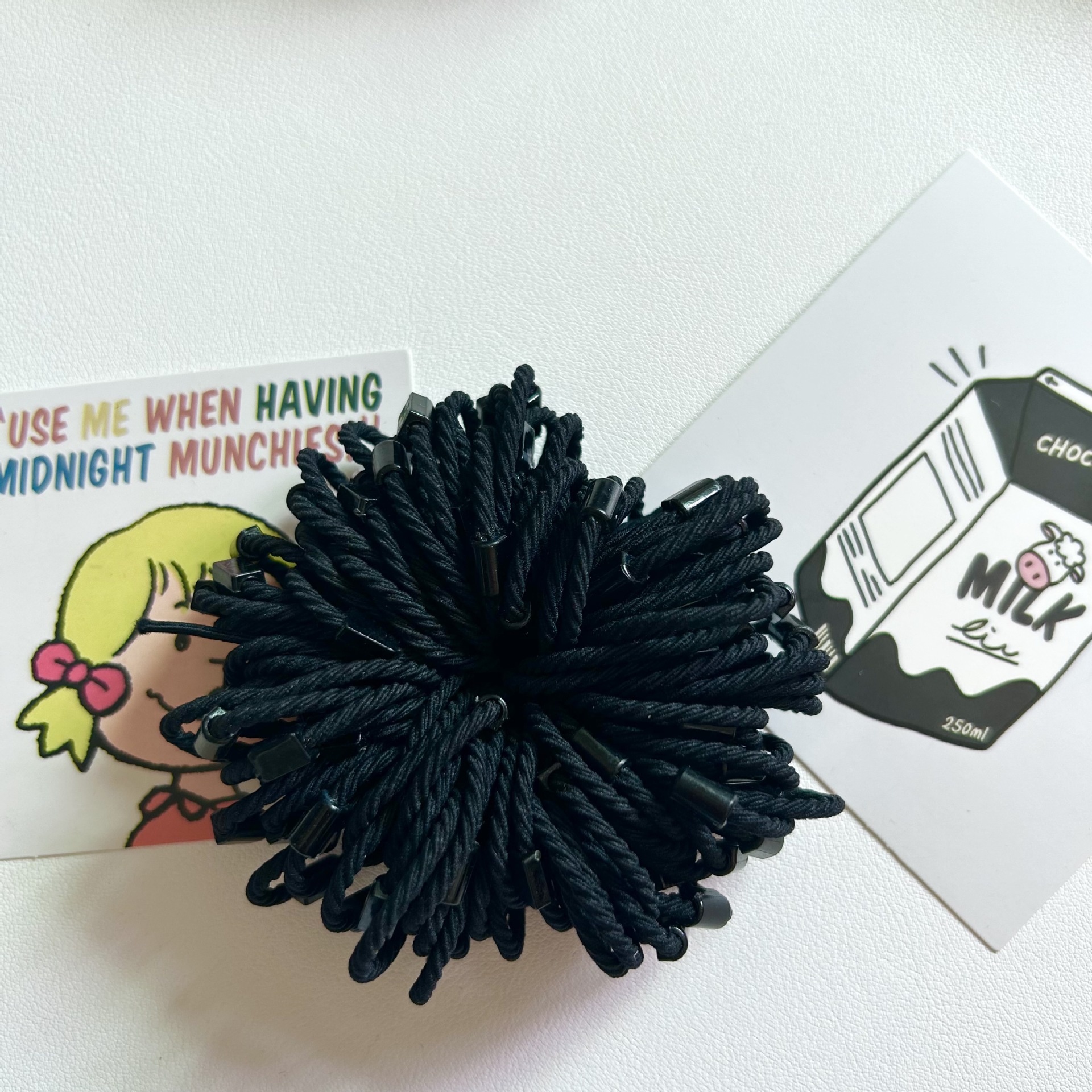 Cuerdas de cabeza simples correa de goma pequeña hebilla diy anillo de cabello niña pequeña cuerda de cabello colorida de alta elasticidad adornos para el cabello