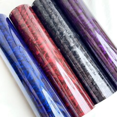 鍛造花炭素改色フィルム車内装中制御バックミラー自動車フィルムPET鍛造炭素繊維変色シール