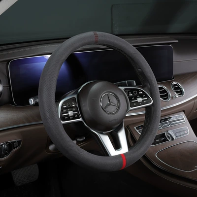 Steering wheel cover – four-season leather