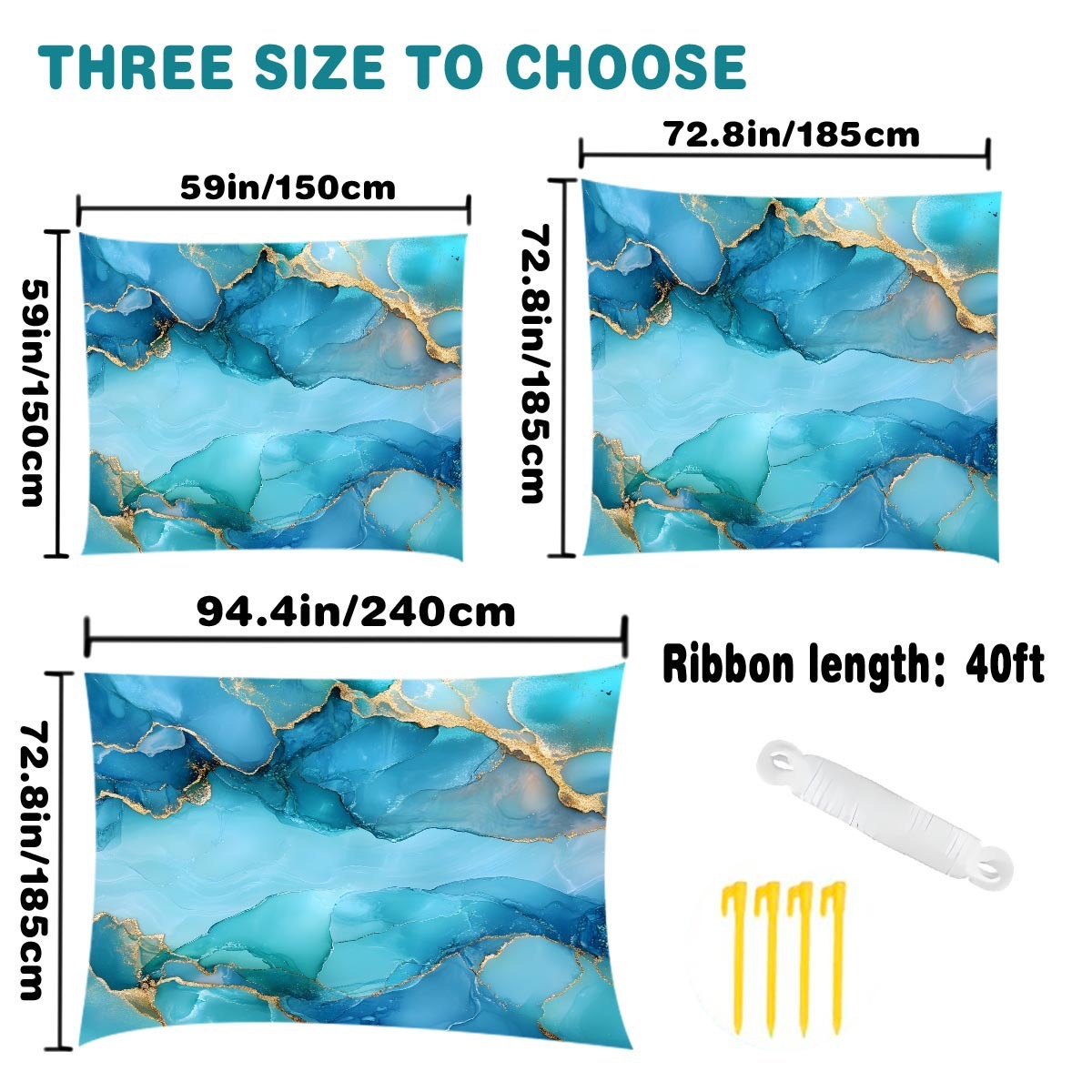 Cross-border camping sunshade tent - camping tarpaulin picnic ground cover. Portable outdoor camping tent