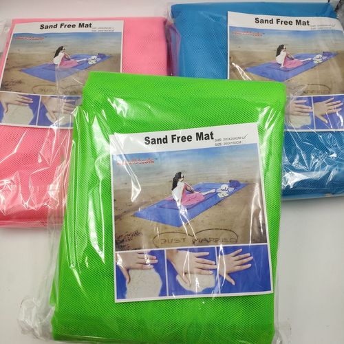 Factory Outdoor Travel Beach Mat Picnic Mat Multi-color Portable Sand Leakage Beach Mat Outdoor Beach Sand Leakage Mat 