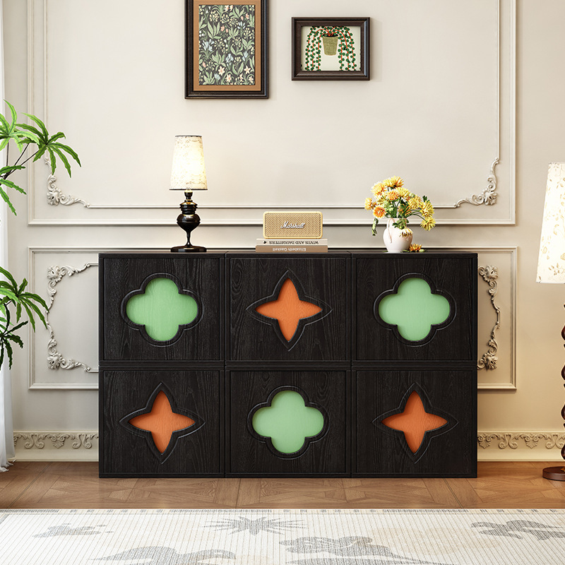 Gabinete de televisión, armario de cabecera, armario de comidas, armario de almacenamiento doméstico, armario de almacenamiento tipo cajón, armario de piso multifuncional